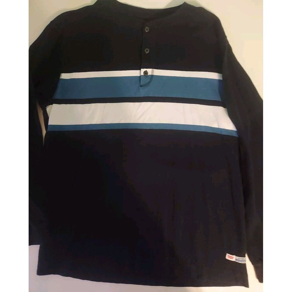 Vtg Levi Red Label Pullover Henley M